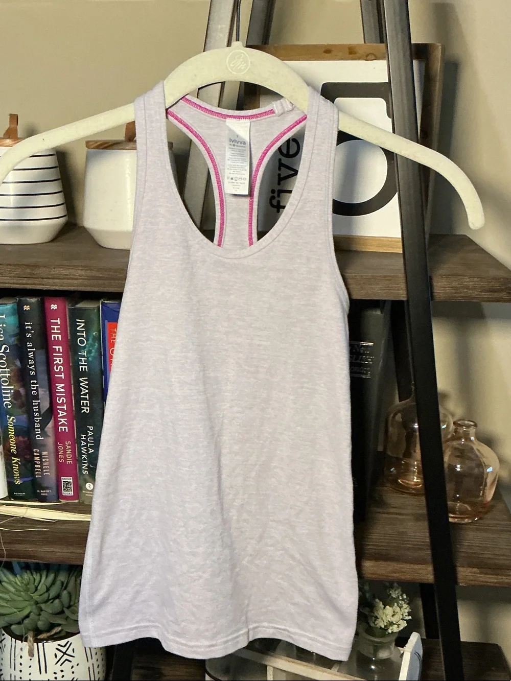 Ivivva Light Lavender Racerback Tank Size 7